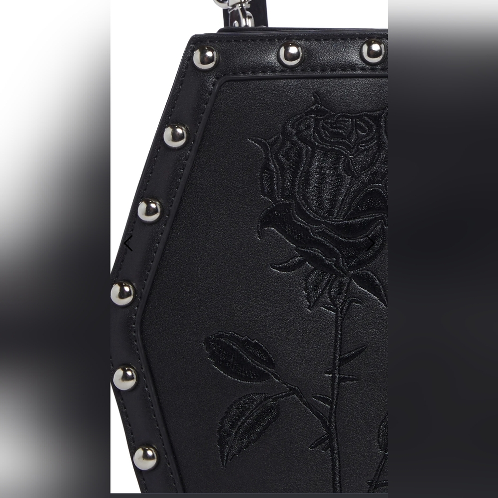 Rose Resurrection Coffin Backpack - image 4
